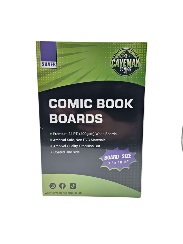 100 x Silver Age Comic Bags & Backing Boards: Restock End of December