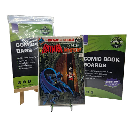 100 x Silver Age Comic Bags & Backing Boards: Restock End of December