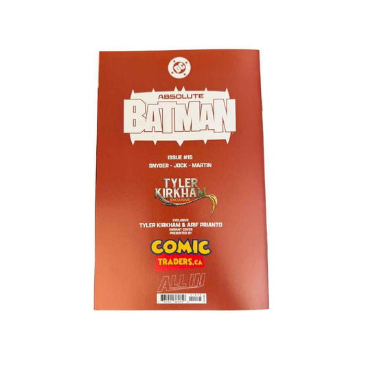 Absolute Batman 15 | Virgin Exclusive | Tyler Kirkham | Ltd 1000