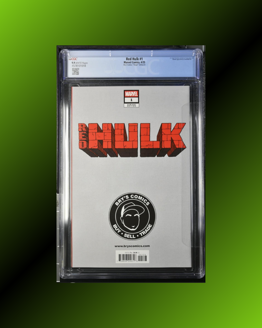 Red Hulk #1: CGC 9.9! Virgin Exclusive, Limited to 1000 Copies (2025)