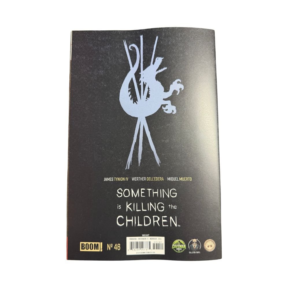 Something Is Killing The Children #46 Don Aguillo virgin exclusive rear cover.