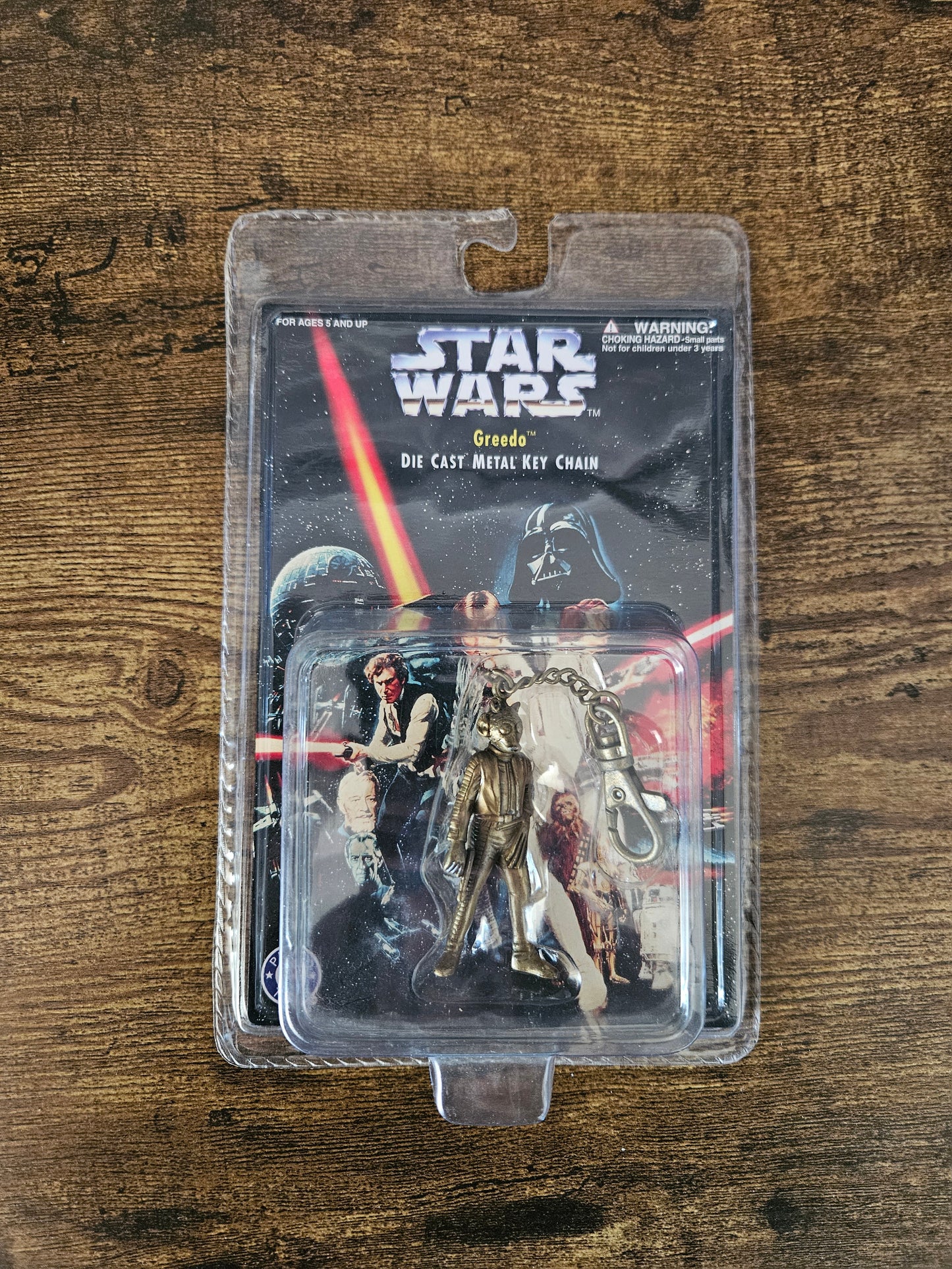 Star Wars: Die Cast Metal Key Chains: Complete Set! Chewy, Greedo, TFP & ST