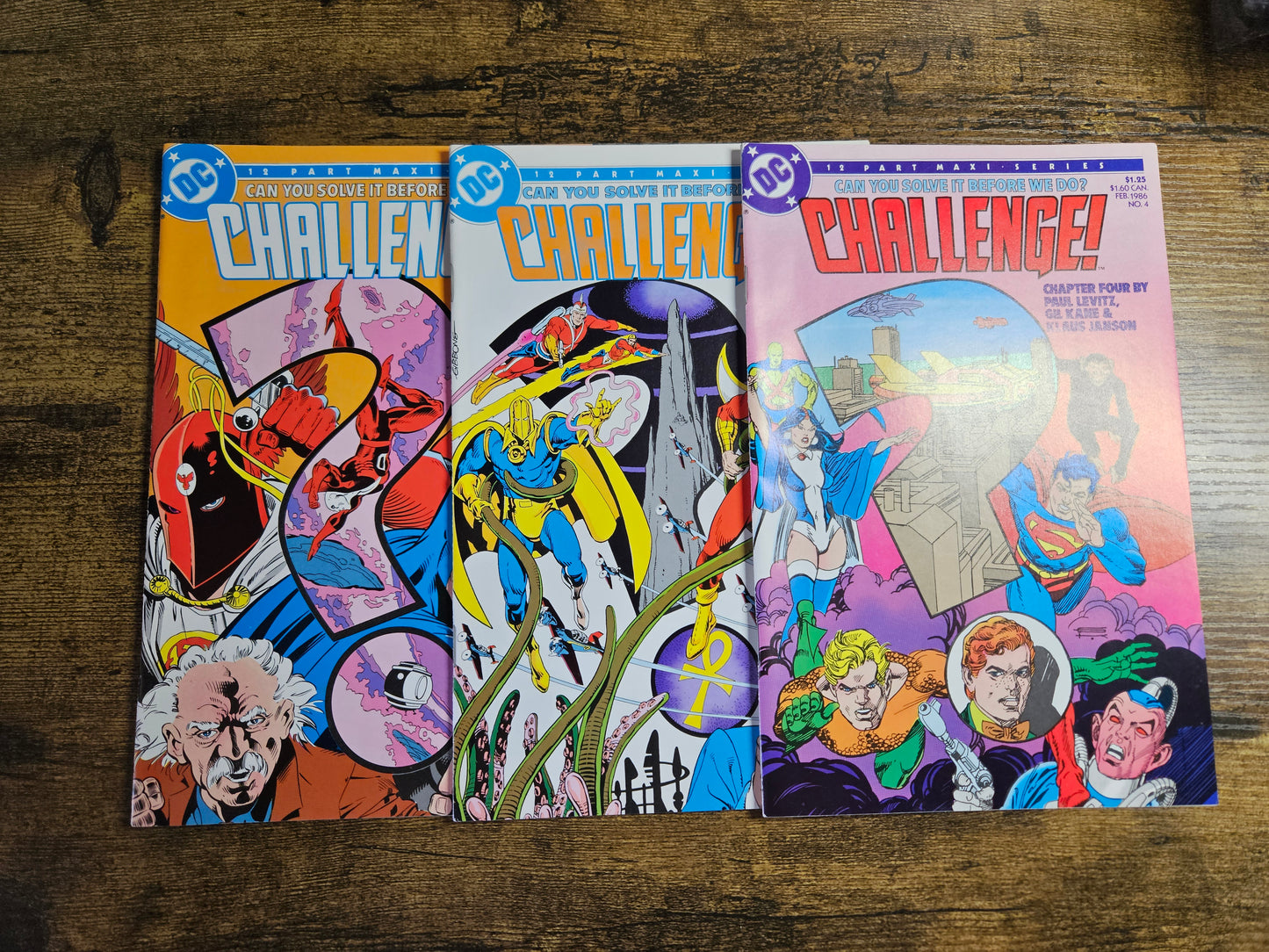 The DC Challenge #1-12: Complete 12 Part Series! High Grade (1985)