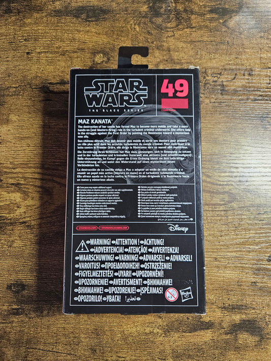Star Wars: The Black Series #49: Maz Kanata Figure (2016)