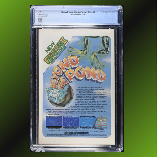 Marvel Super-Heroes Secret Wars #8: CGC 9.4, Major Key Issue (1984)