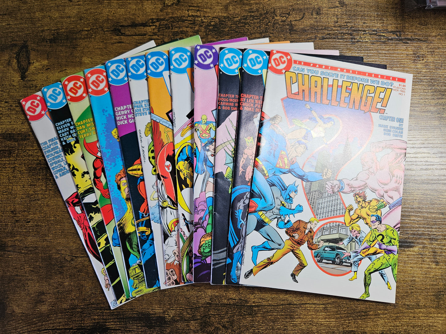 The DC Challenge #1-12: Complete 12 Part Series! High Grade (1985)