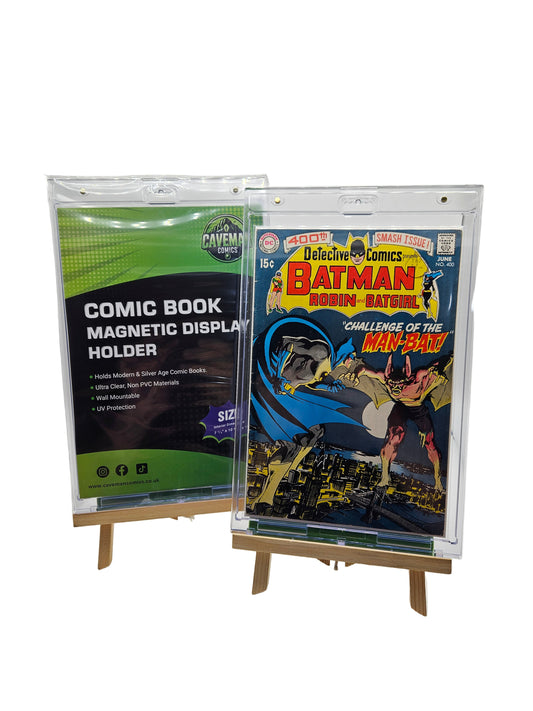 1 x UV-Protected Magnetic Comic Holder: Acid Free, Wall Mountable