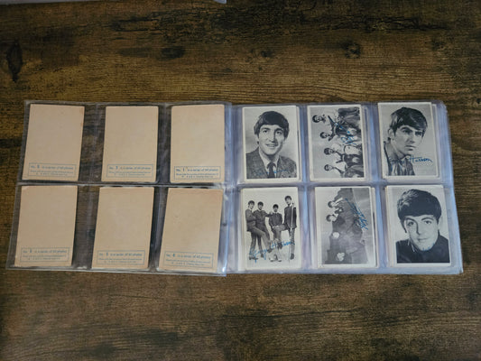 The Beatles Signed Trading Cards: Complete Set of 60! (1964)