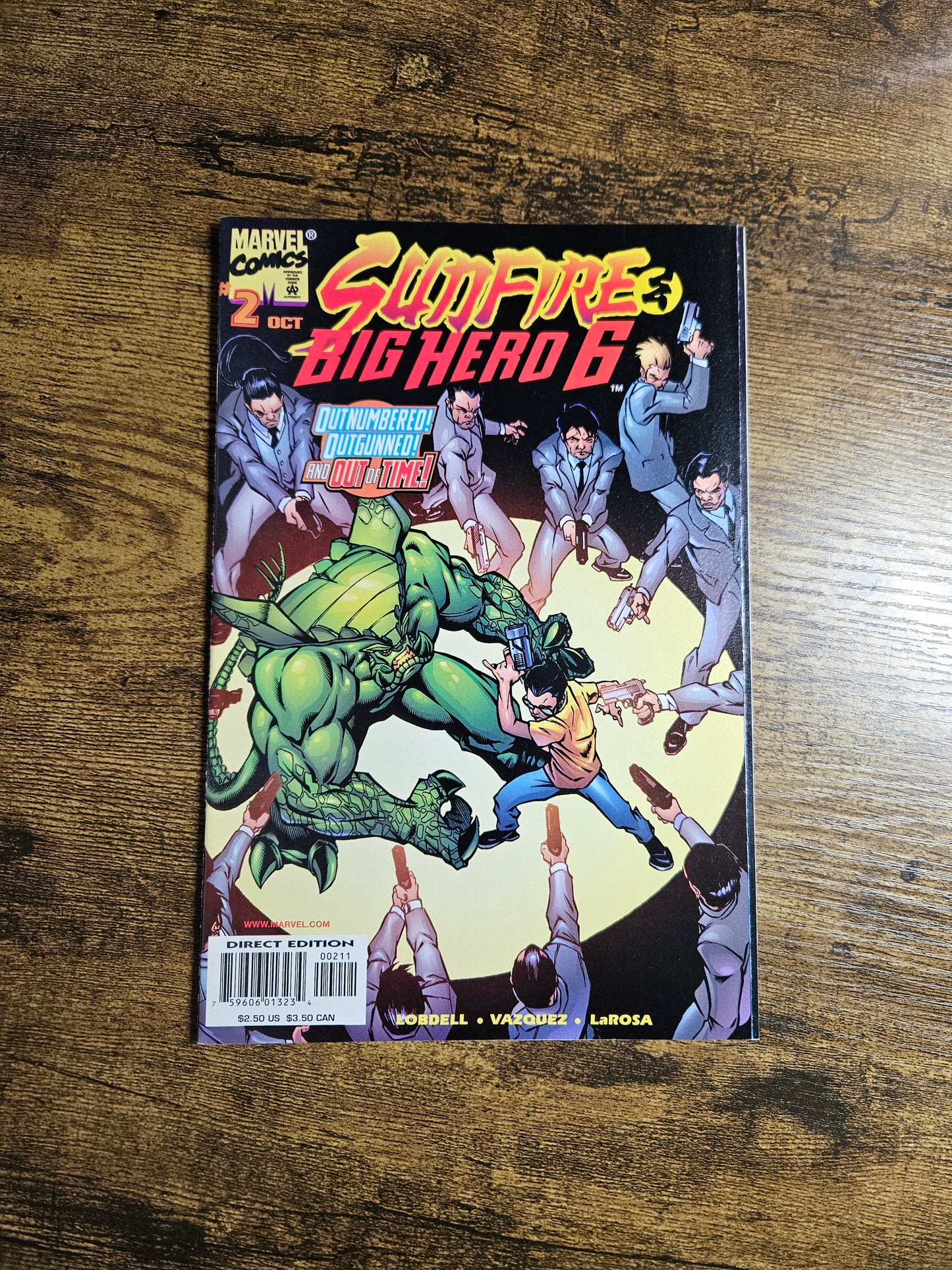 Sunfire & Big Hero 6: Issues 1–3 (Complete Key Issue Mini-Series)