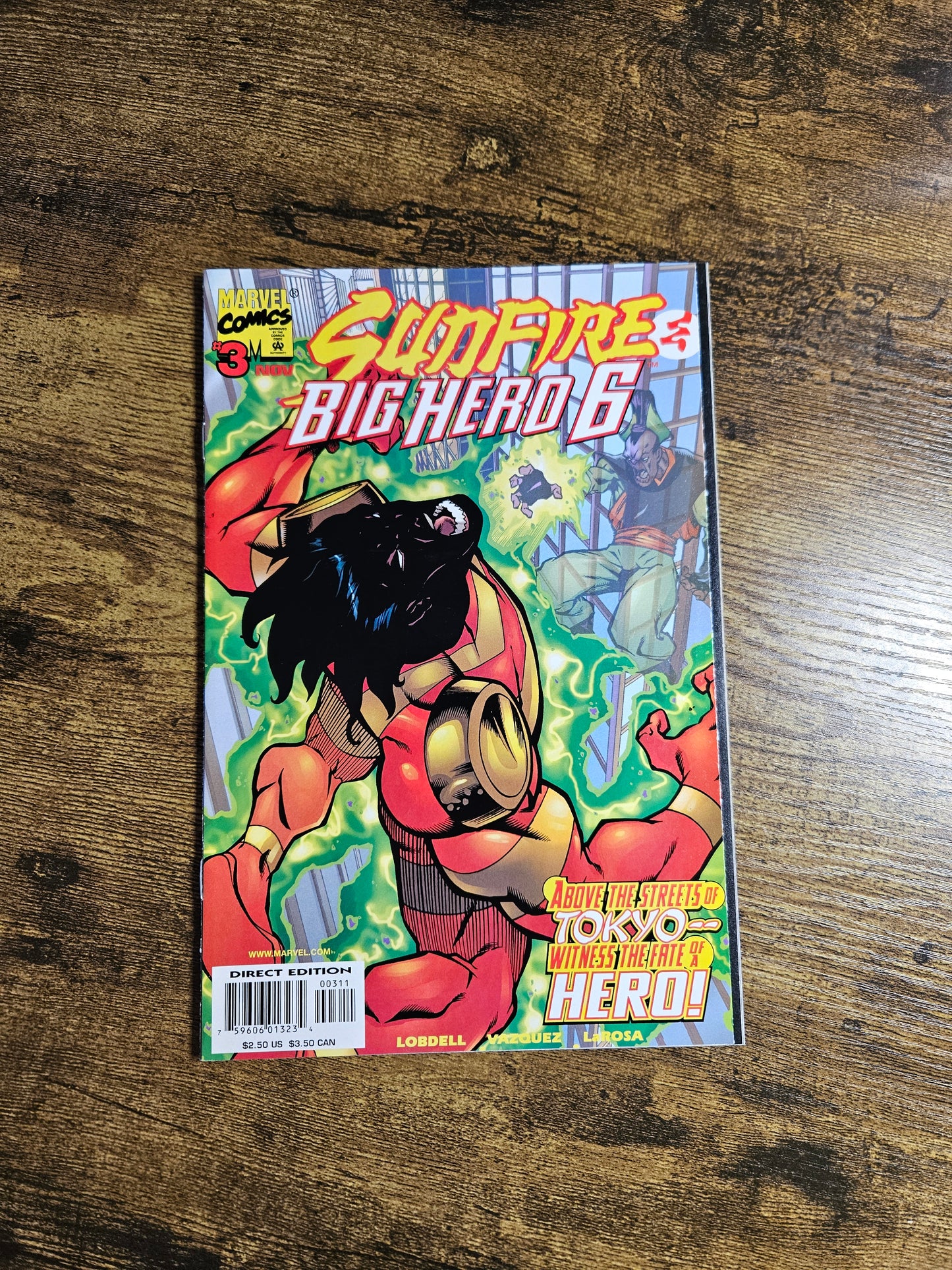 Sunfire & Big Hero 6: Issues 1–3 (Complete Key Issue Mini-Series)