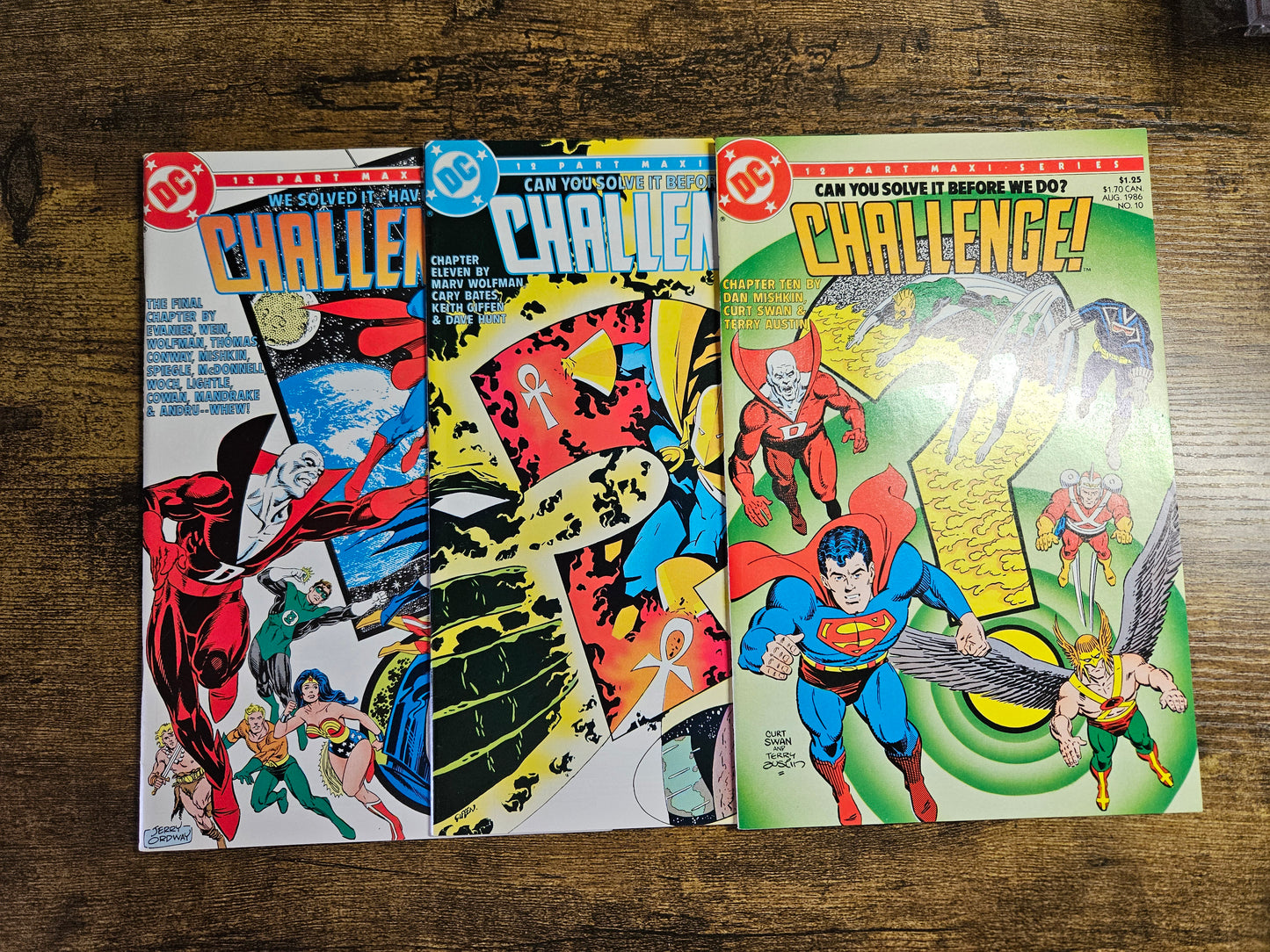 The DC Challenge #1-12: Complete 12 Part Series! High Grade (1985)