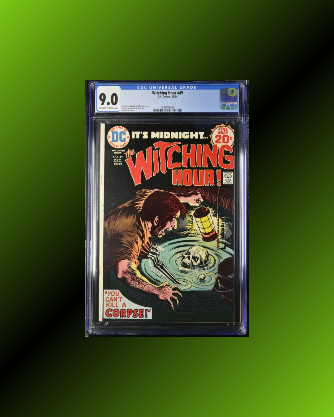 Witching Hour #49: CGC 9.0, Nick Cardy Cover! (1974)