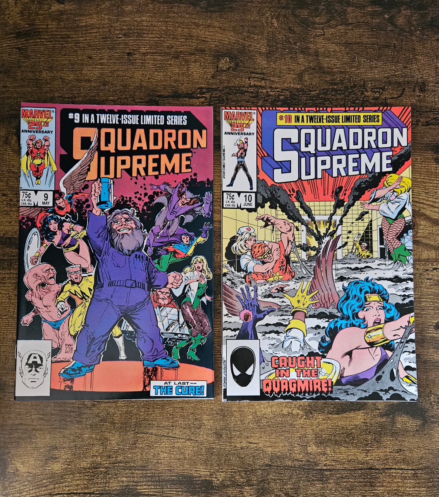 Squadron Supreme #1-12: Complete Series, Marvel Comics (1985)