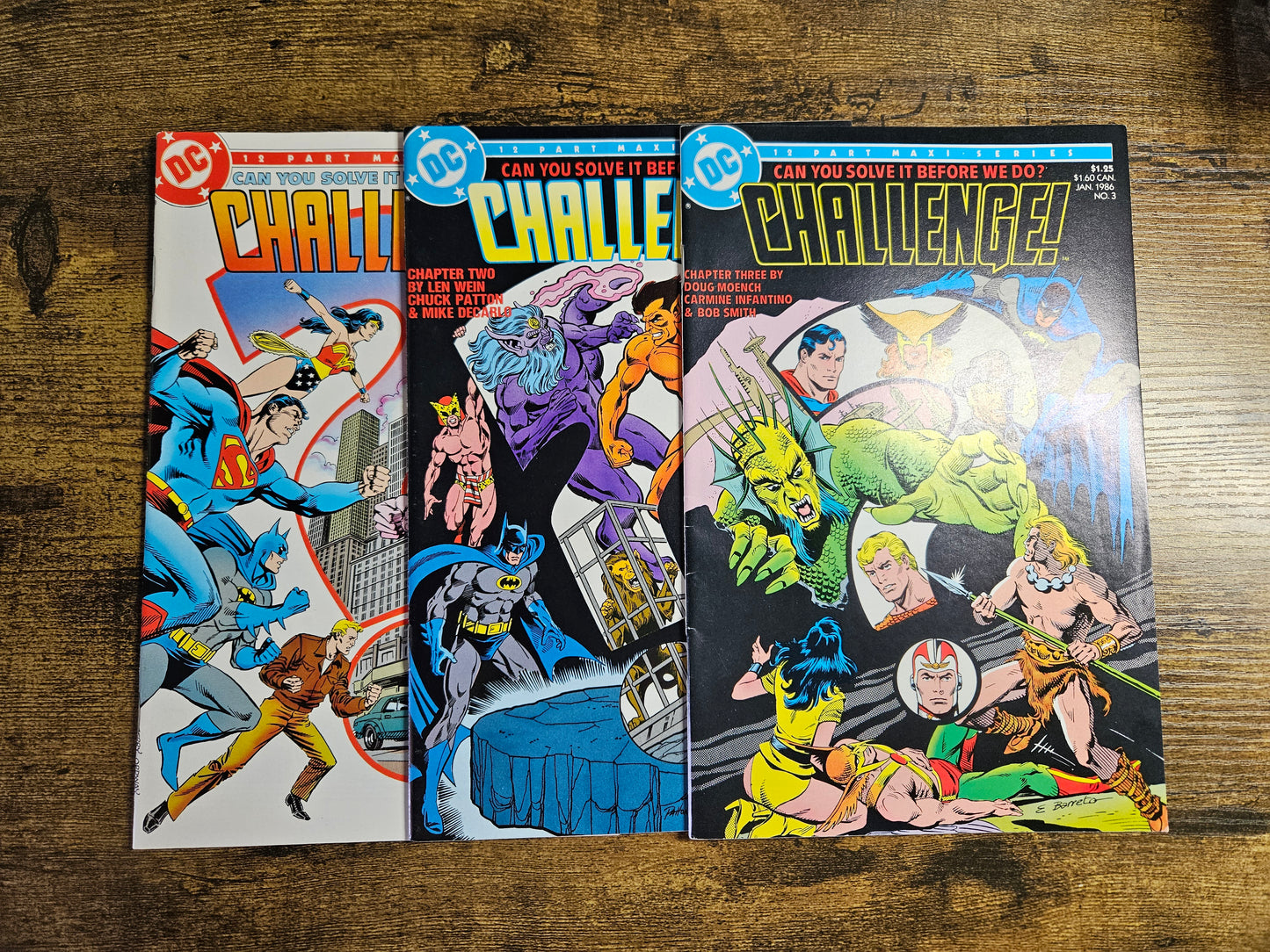 The DC Challenge #1-12: Complete 12 Part Series! High Grade (1985)