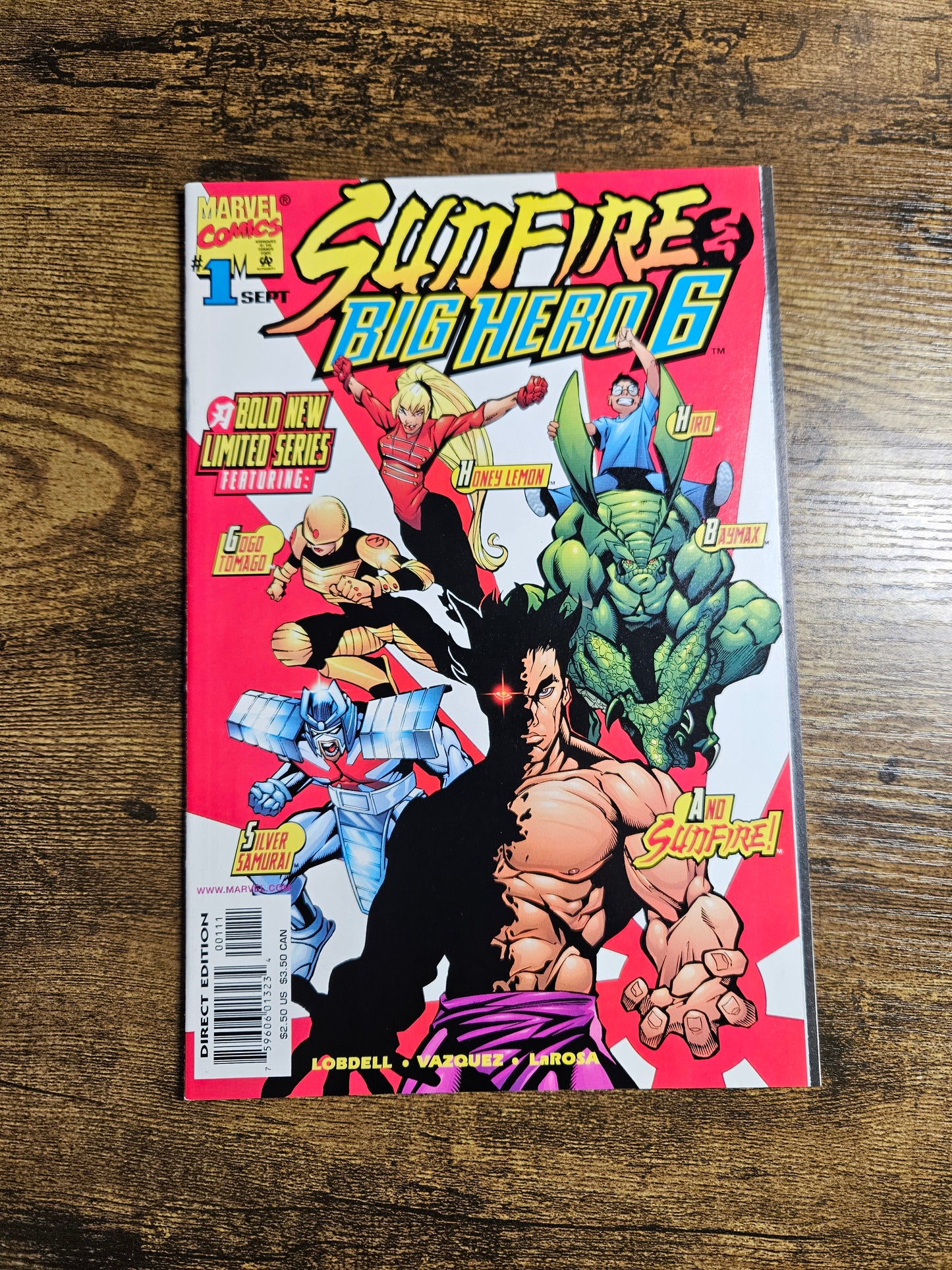 Sunfire & Big Hero 6: Issues 1–3 (Complete Key Issue Mini-Series)