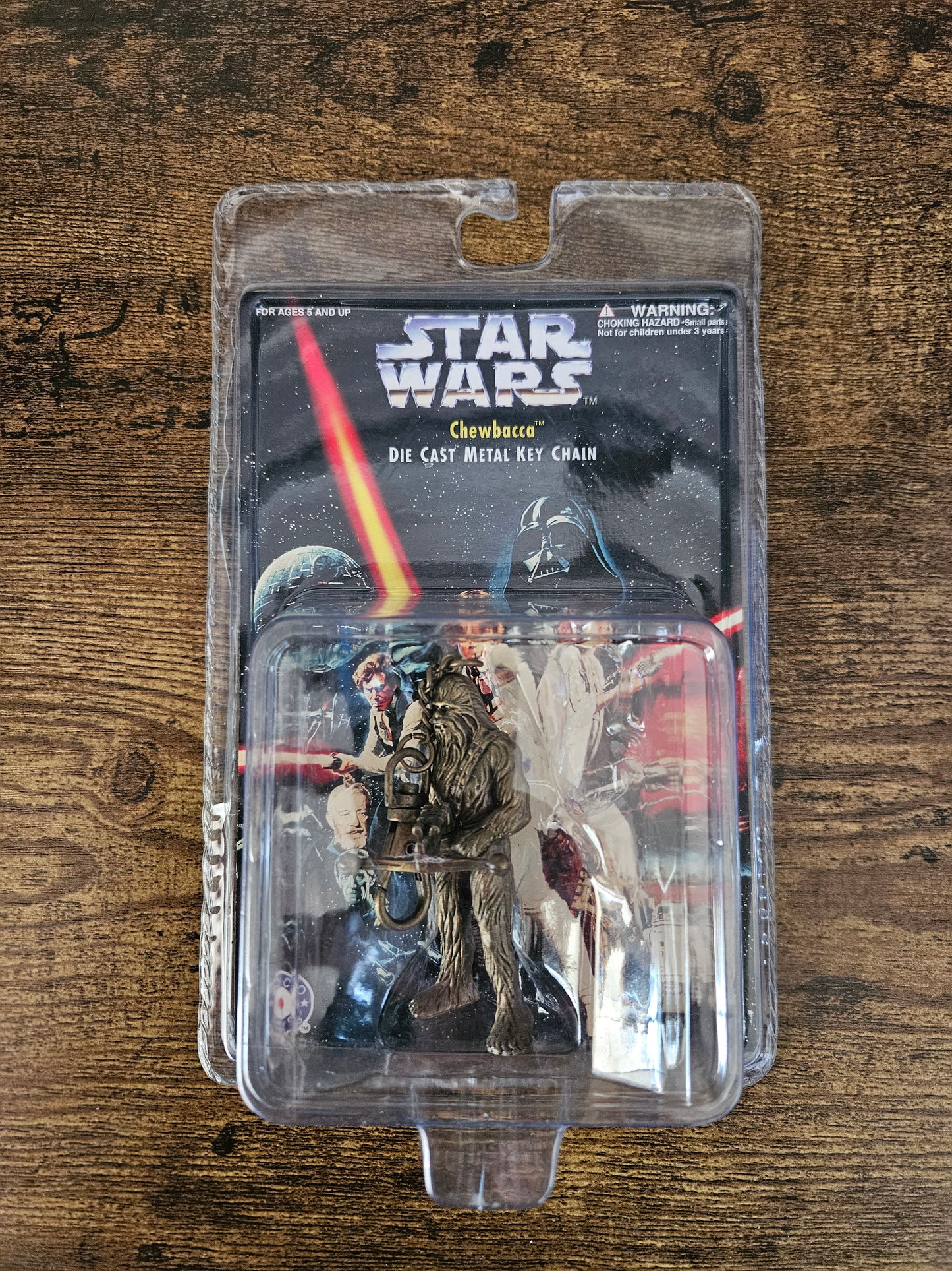 Star Wars: Die Cast Metal Key Chains: Complete Set! Chewy, Greedo, TFP & ST