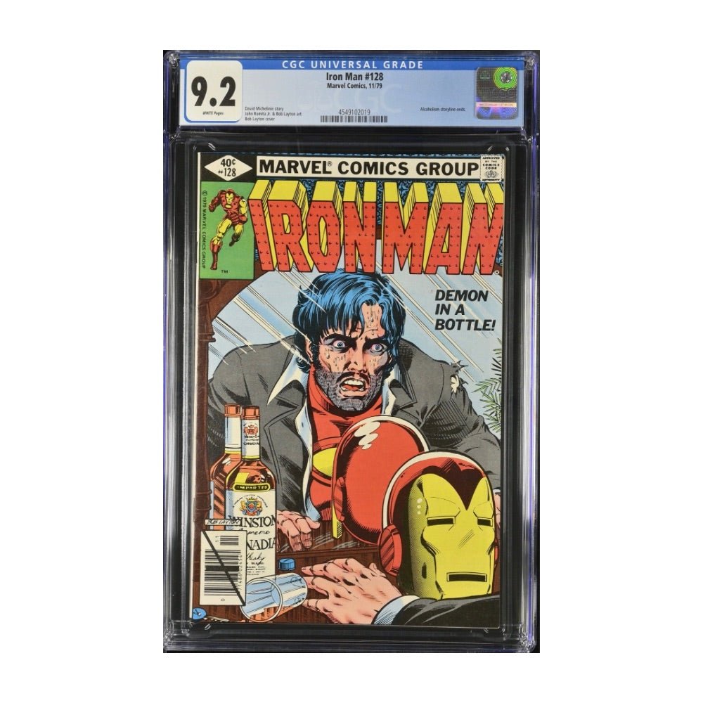 Iron Man 128 CGC 9.2 | Iconic Bob Layton Cover | 1979