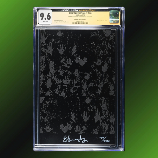 Blair Witch Project: CGC/JSA 9.6 Signed Tommy Lee Edwards (1999)