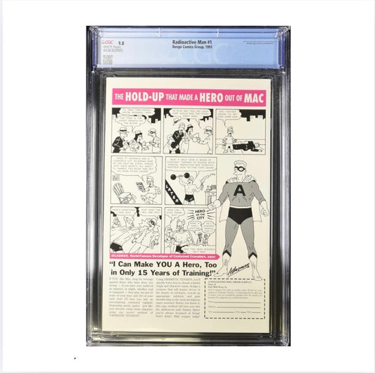 Radioactive Man 1 CGC 9.8 Graded Comic Book
