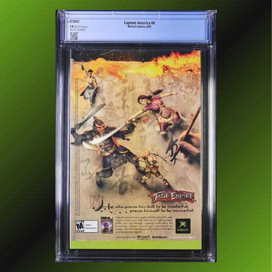 Captain America #6: CGC 9.8, Major Key Issue! 1st Winter Soldier (2005)