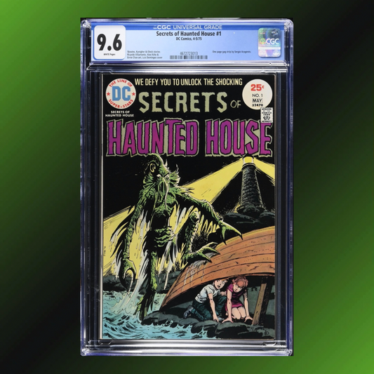 Secrets Of Haunted House #1: CGC 9.6, Luis Dominguez Cover! (1975)
