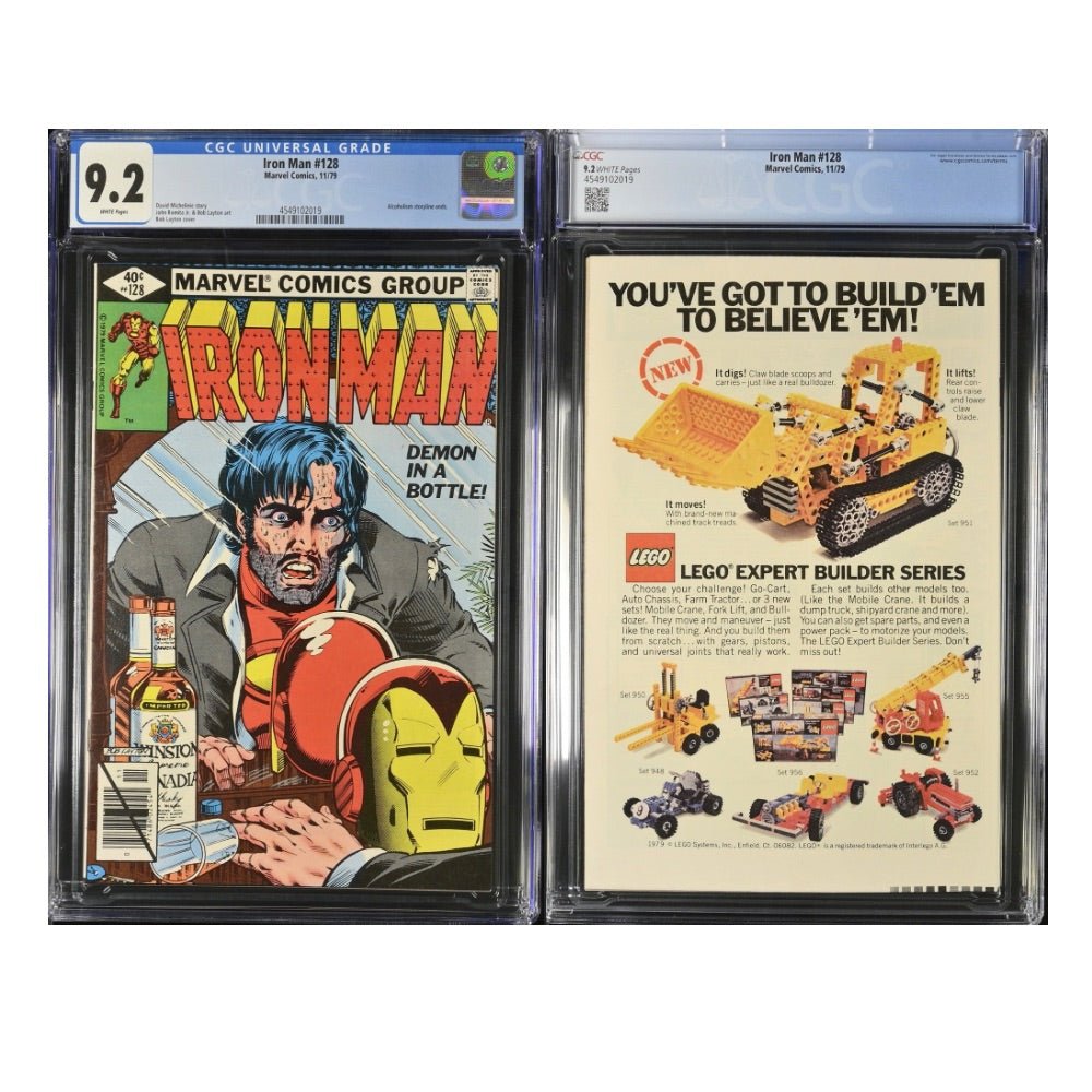 Iron Man 128 CGC 9.2 | Iconic Bob Layton Cover | 1979