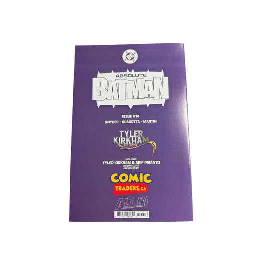 Absolute Batman 14 | Virgin Exclusive | Tyler Kirkham | Ltd 1000