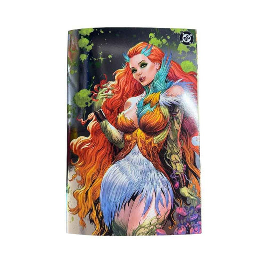 Absolute Batman #17 Foil Virgin Exclusive comic book featuring textless Poison Ivy cover art by Tyler Kirkham with a premium metallic finish.