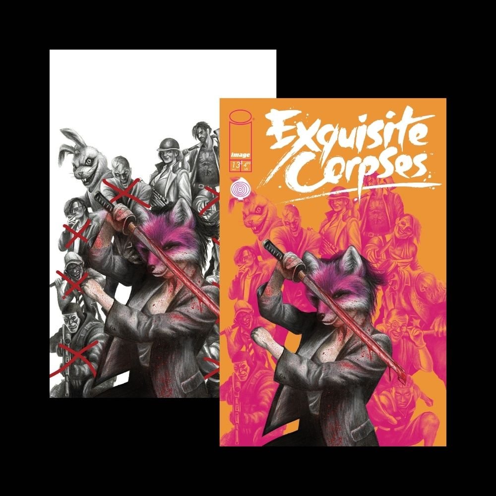 Exquisite Corpses #13 Trade Foil Exclusive comic book with cover art by Will Shrike.
