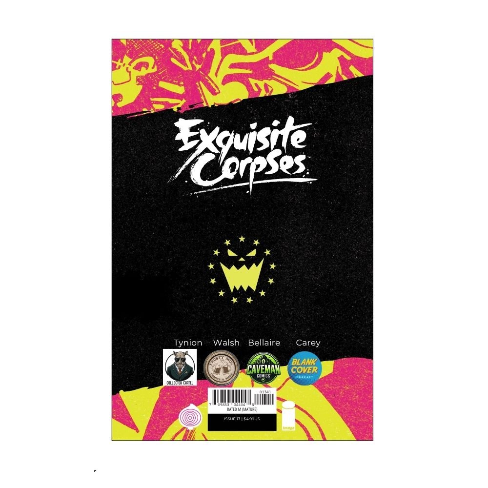 Exquisite Corpses #13 Trade Foil Exclusive comic book with cover art by Will Shrike.