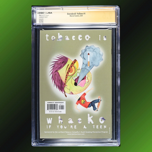 Daredevil: Yellow #1: CGC/JSA 9.6 Double Signed Loeb & Sale - LTD 500