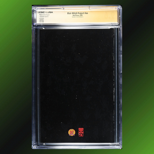 Blair Witch Project: CGC/JSA 9.6 Signed Tommy Lee Edwards (1999)