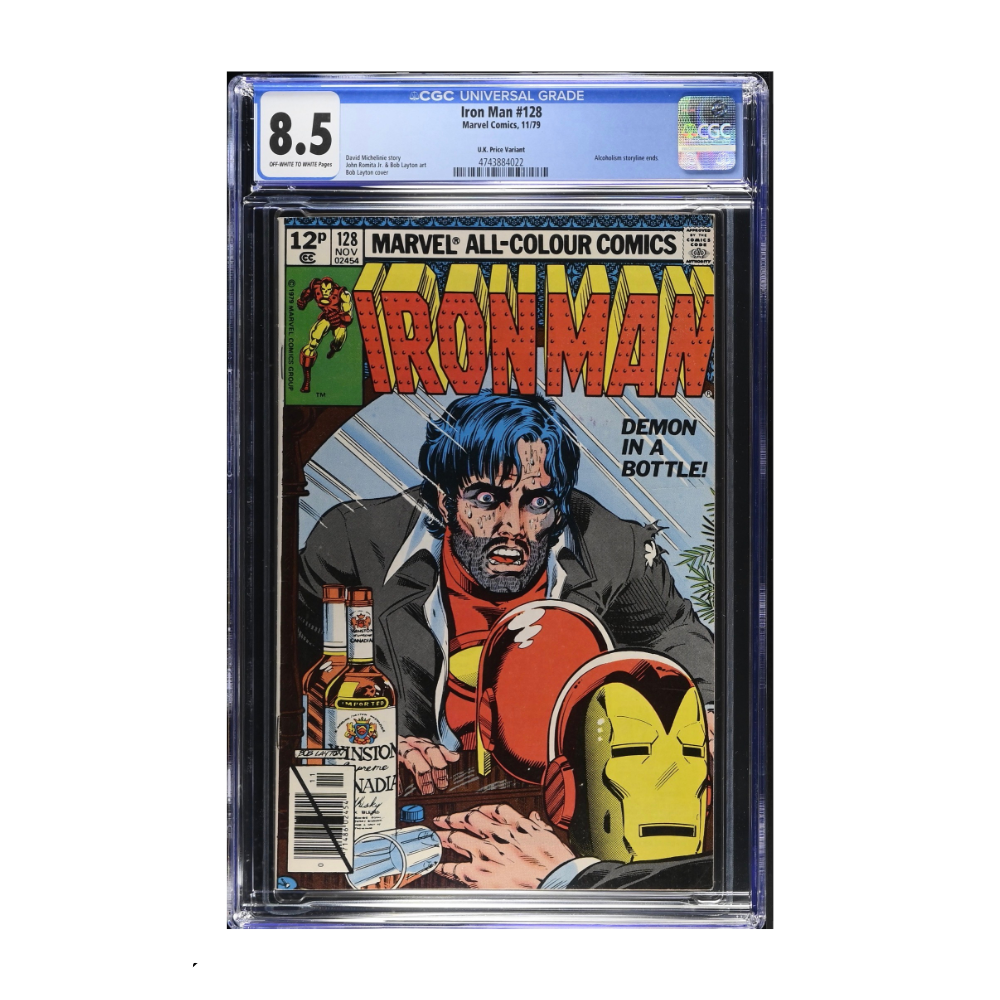 Iron Man 128 CGC 8.5 | UK Price Variant | 1979