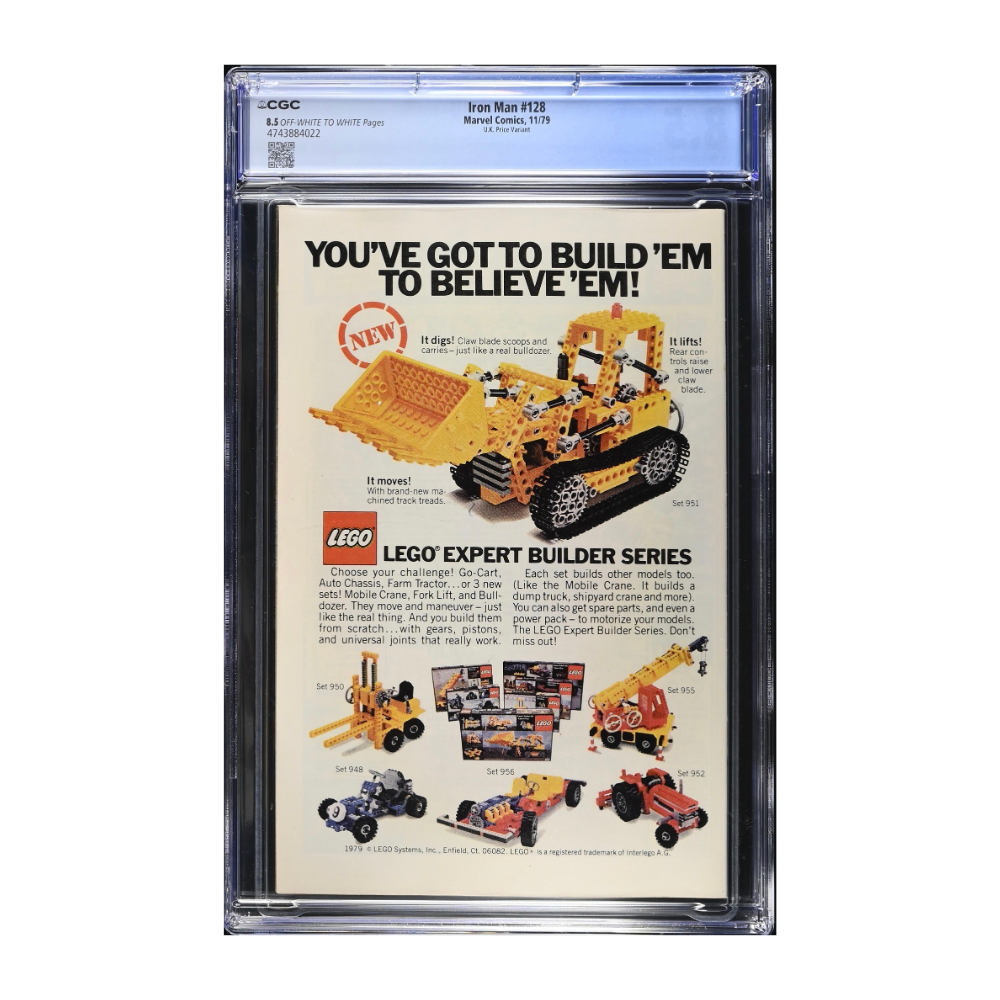 Iron Man 128 CGC 8.5 | UK Price Variant | 1979