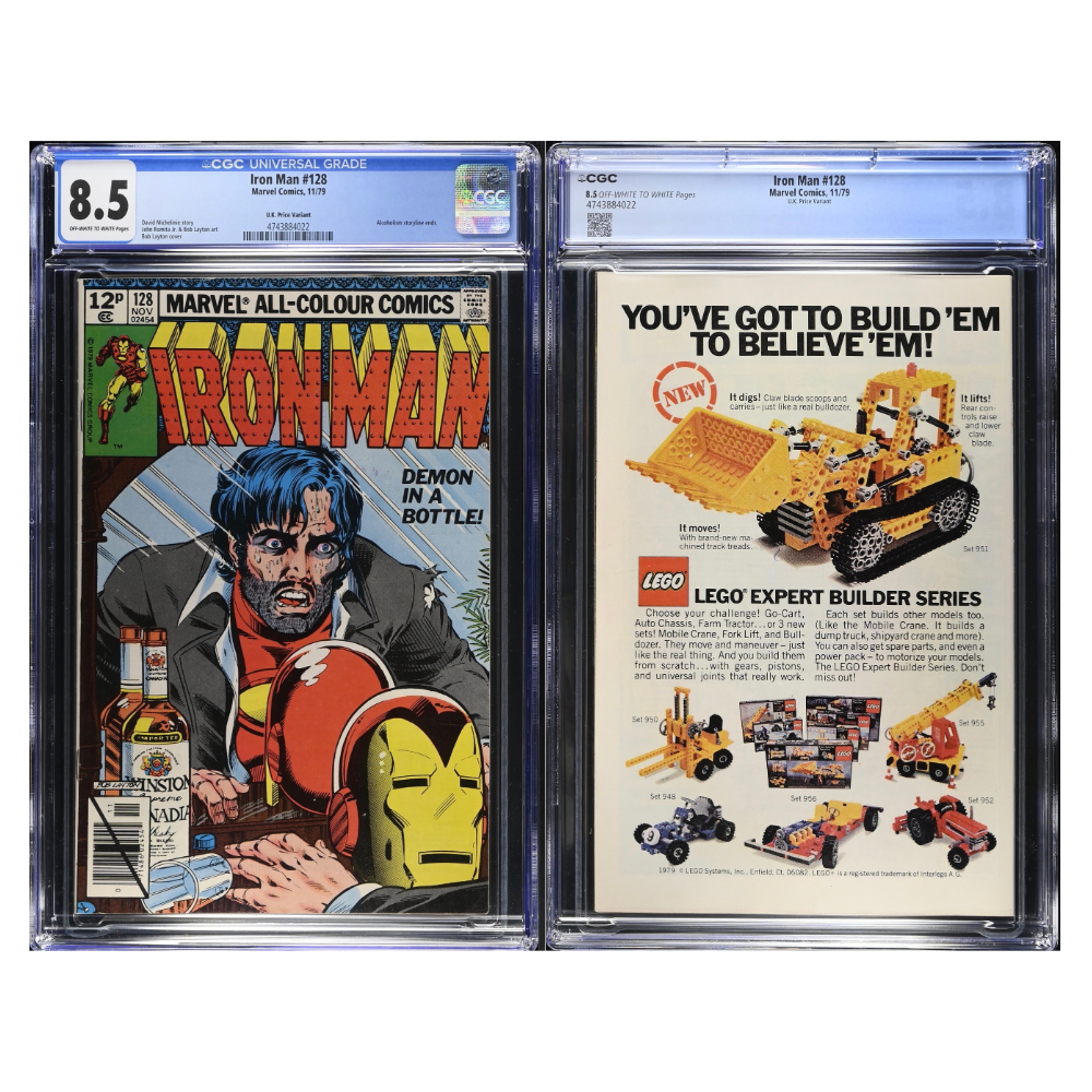 Iron Man 128 CGC 8.5 | UK Price Variant | 1979