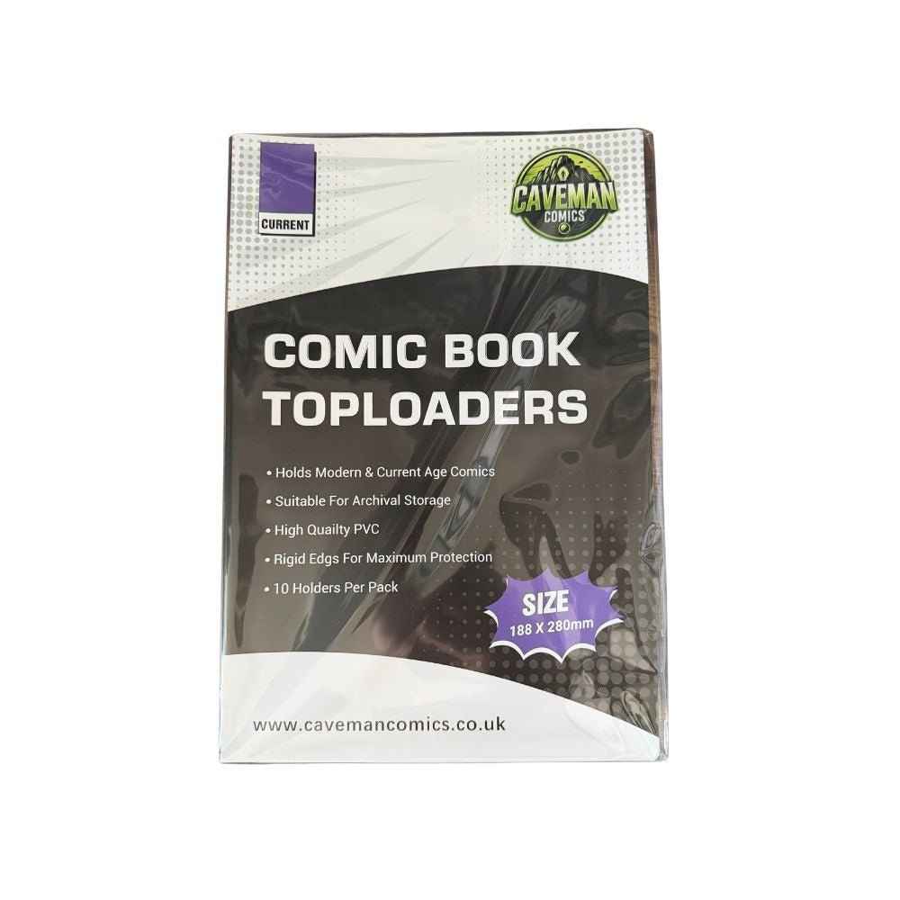 Modern Comic Top Loaders | Archival Safe Storage | Pack of 10