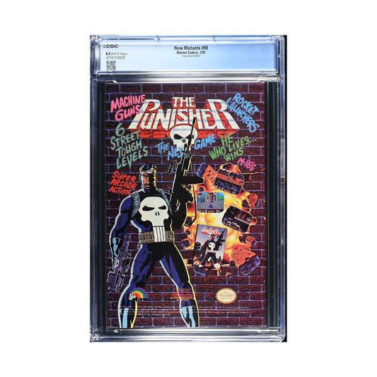 CGC 8.0 graded copy of New Mutants #98, featuring the first appearance of Deadpool.
