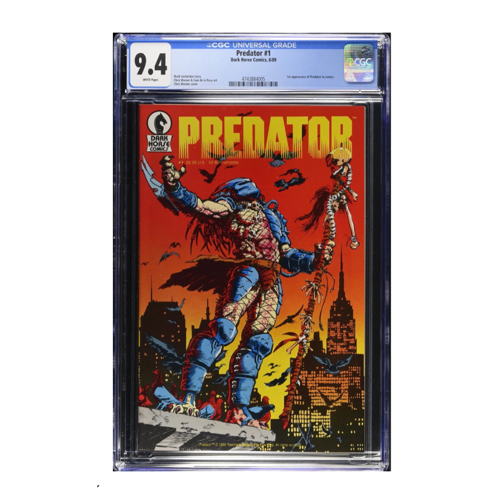 Predator 1 CGC 9.4 | First Printing | 1st App Predator | 1989