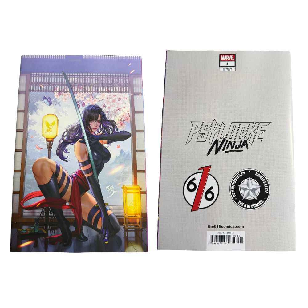 Psylocke Ninja 1 Virgin Exclusive (Purple) | Fan Yang | Ltd 1000