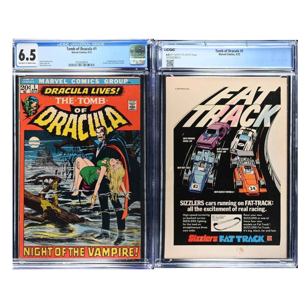 Tomb of Dracula 1 | CGC 6.5 | 1st Appearance Of Dracula (1972)