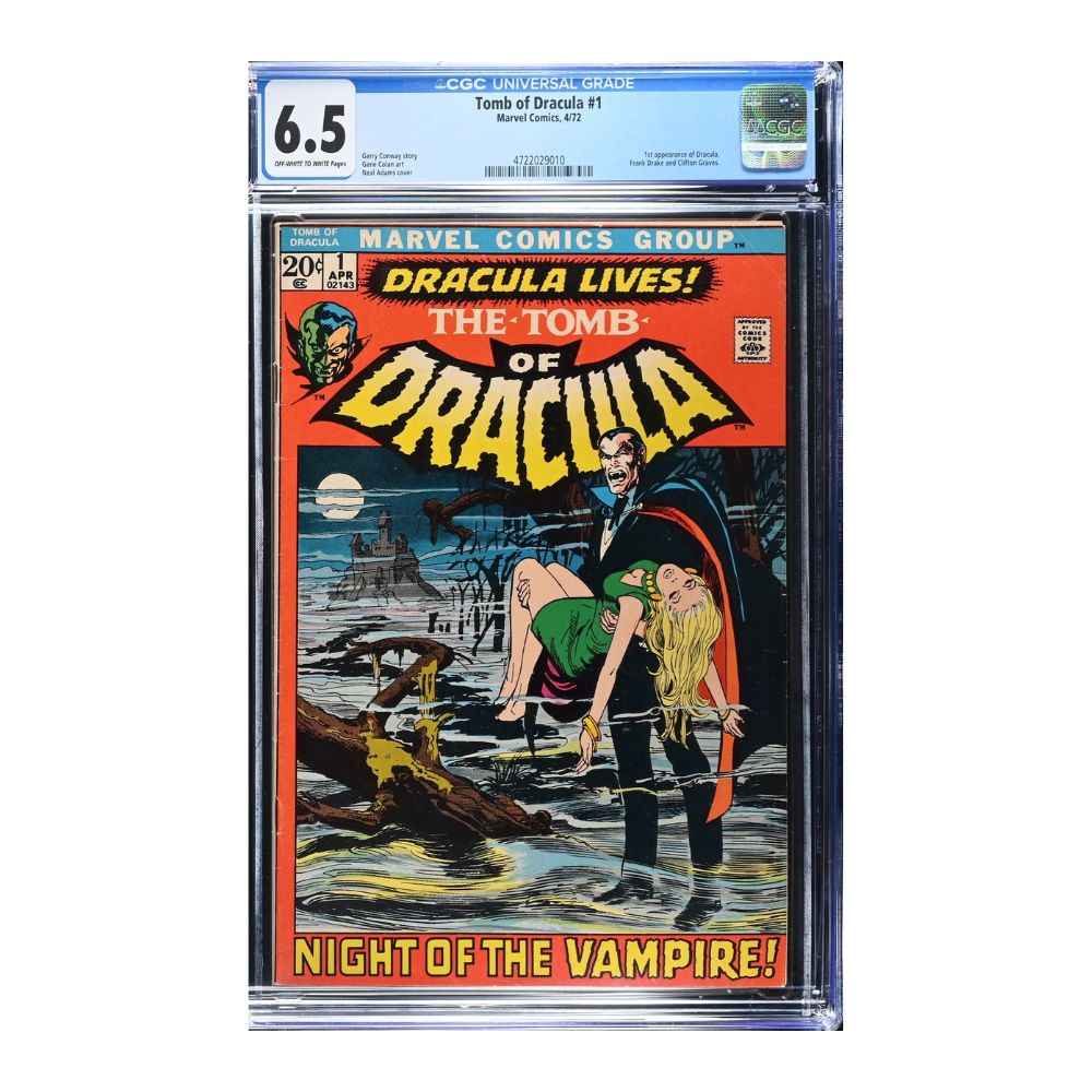 Tomb of Dracula 1 | CGC 6.5 | 1st Appearance Of Dracula (1972)