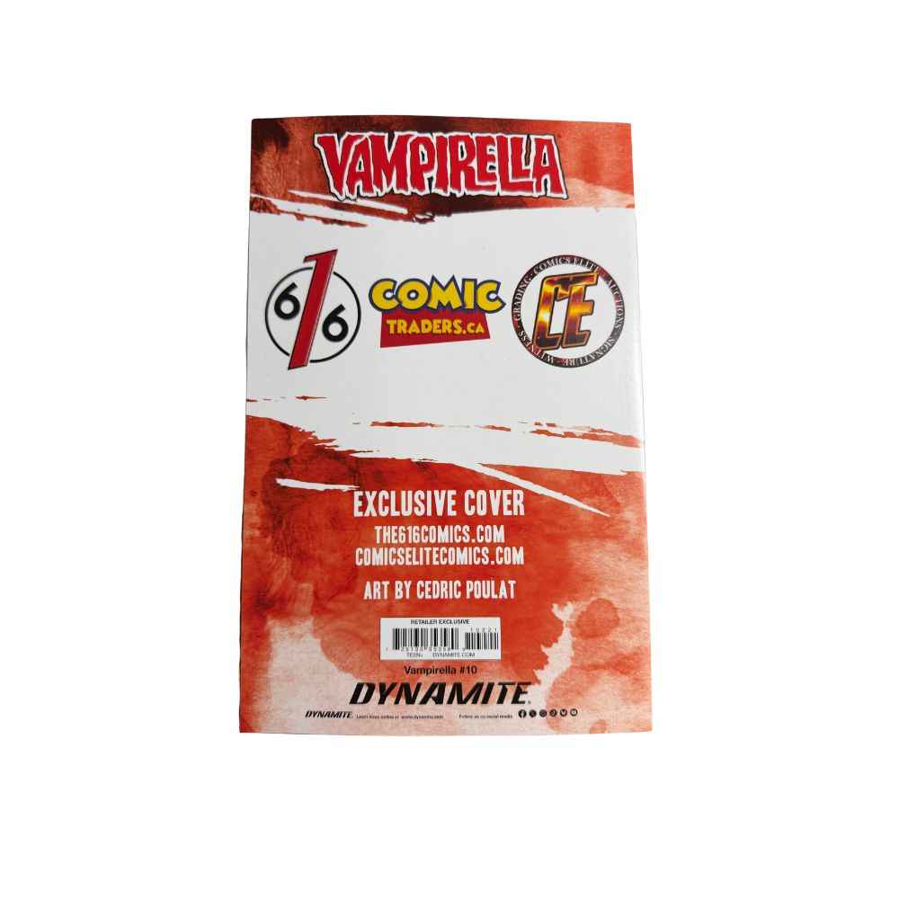 Vampirella 10 Virgin Exclusive | Cedric Poulat | Ltd 500