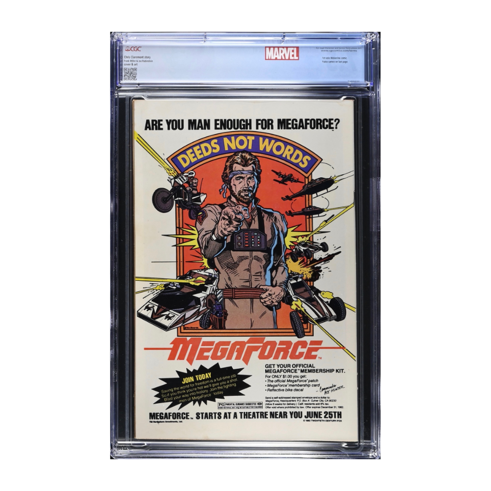 Wolverine 1 CGC 7.5 | Newsstand Variant | Custom Label | 1982