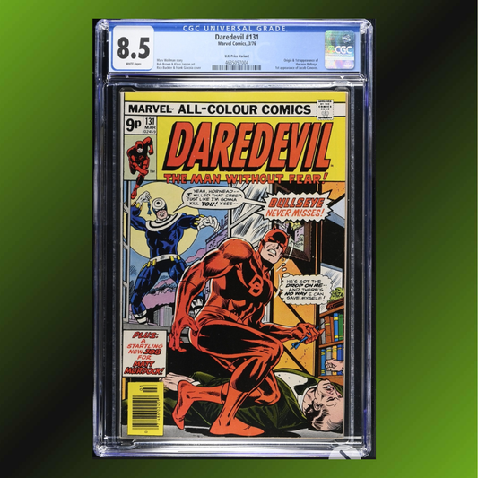 Daredevil #131: CGC 8.5, Major Key Issue, UK Price Variant! (1976)