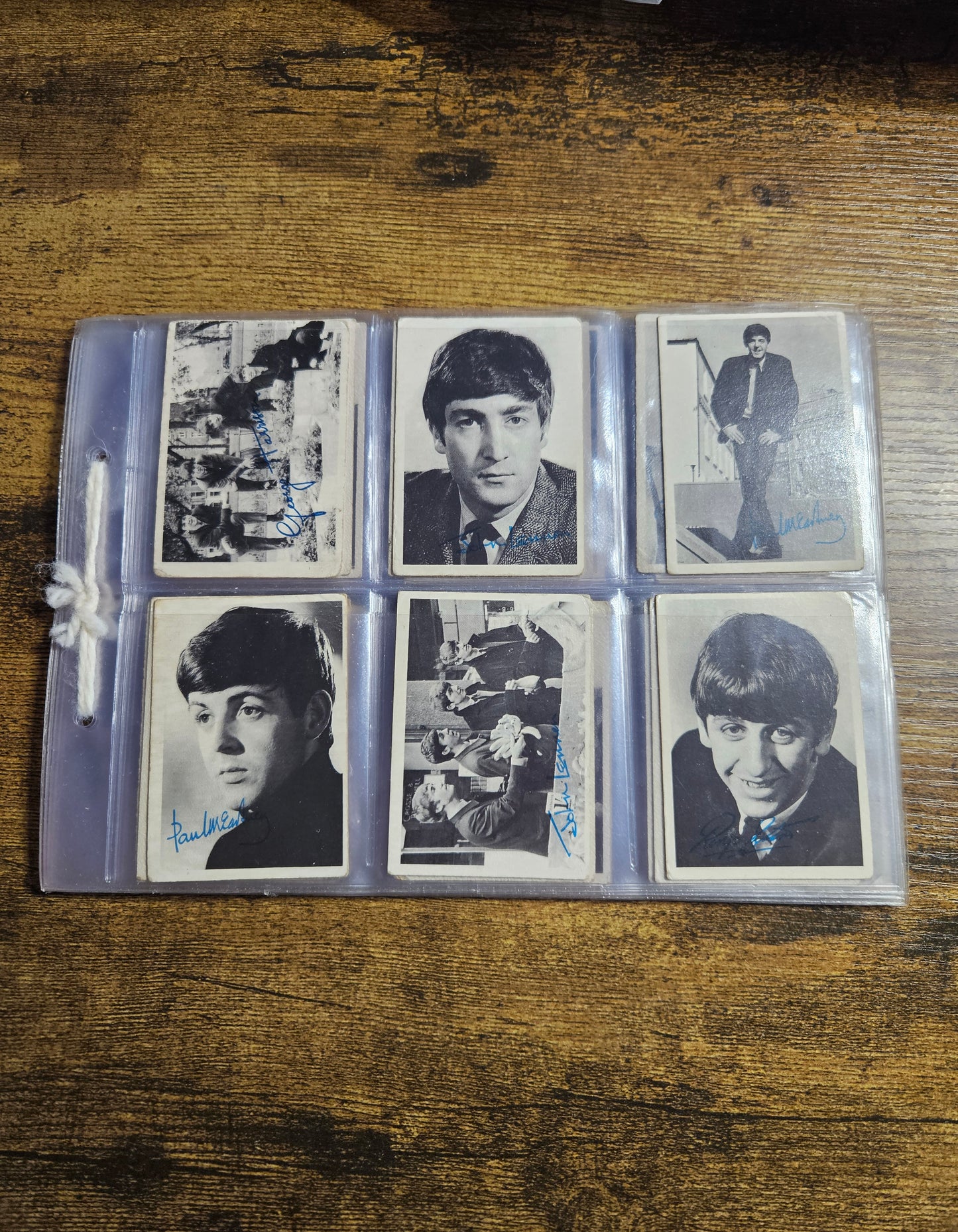 The Beatles Signed Trading Cards: Complete Set of 60! (1964)