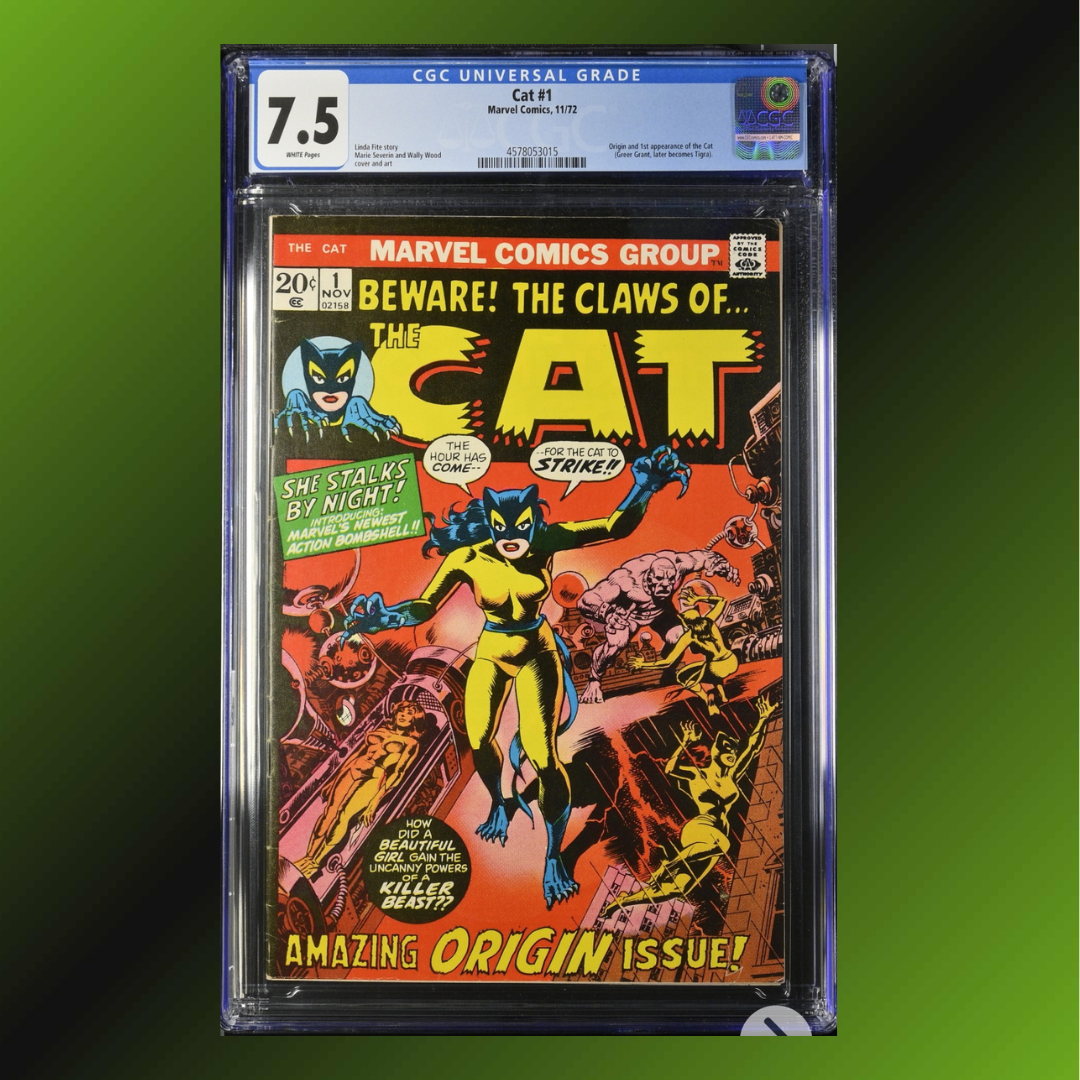 Cat #1: CGC 7.5, Key Issue! (1972)