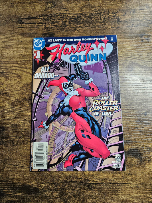 Harley Quinn #1: 1st Solo Titled Series! Key Issue, DC Comics (2000)