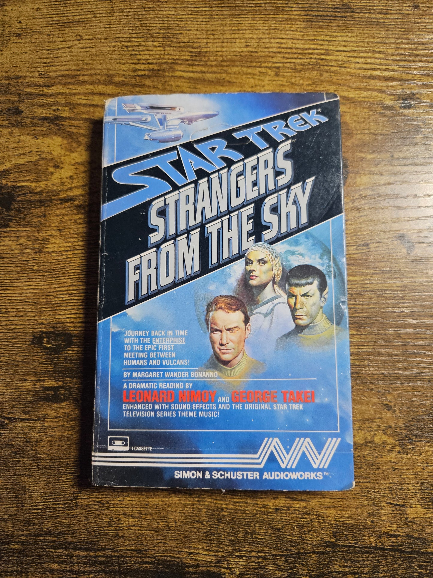 Star Trek: Strangers From The Sky: Read by Leonard Nimoy, Audio Cassette (1987)