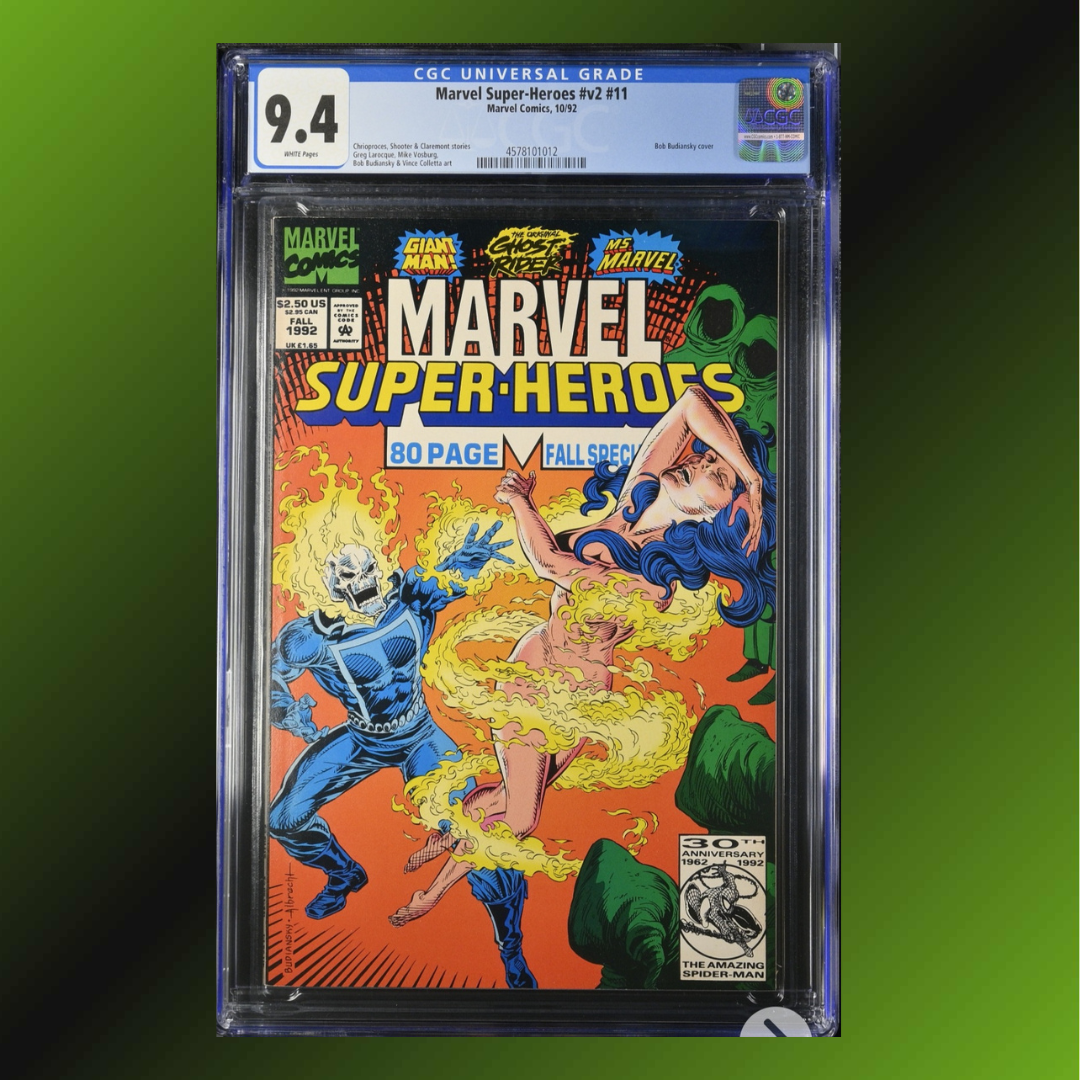 Marvel Super-Heroes #11: Vol.2, CGC 9.4, Major Key Issue (1992)