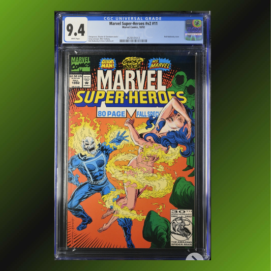 Marvel Super-Heroes #11: Vol.2, CGC 9.4, Major Key Issue (1992)